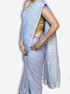 Azure Ethereal Regal Glamour Saree