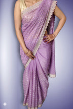 Orchid Ethereal Radiant Couture Saree