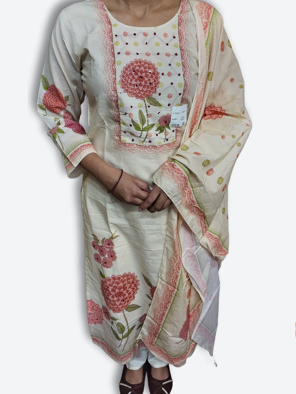 Ivory Ethereal Graceful Classic Suit