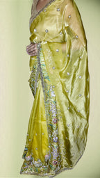 Saffron Regal Exquisite Couture Saree