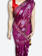 Fuchsia Regal Opulent Charm Saree