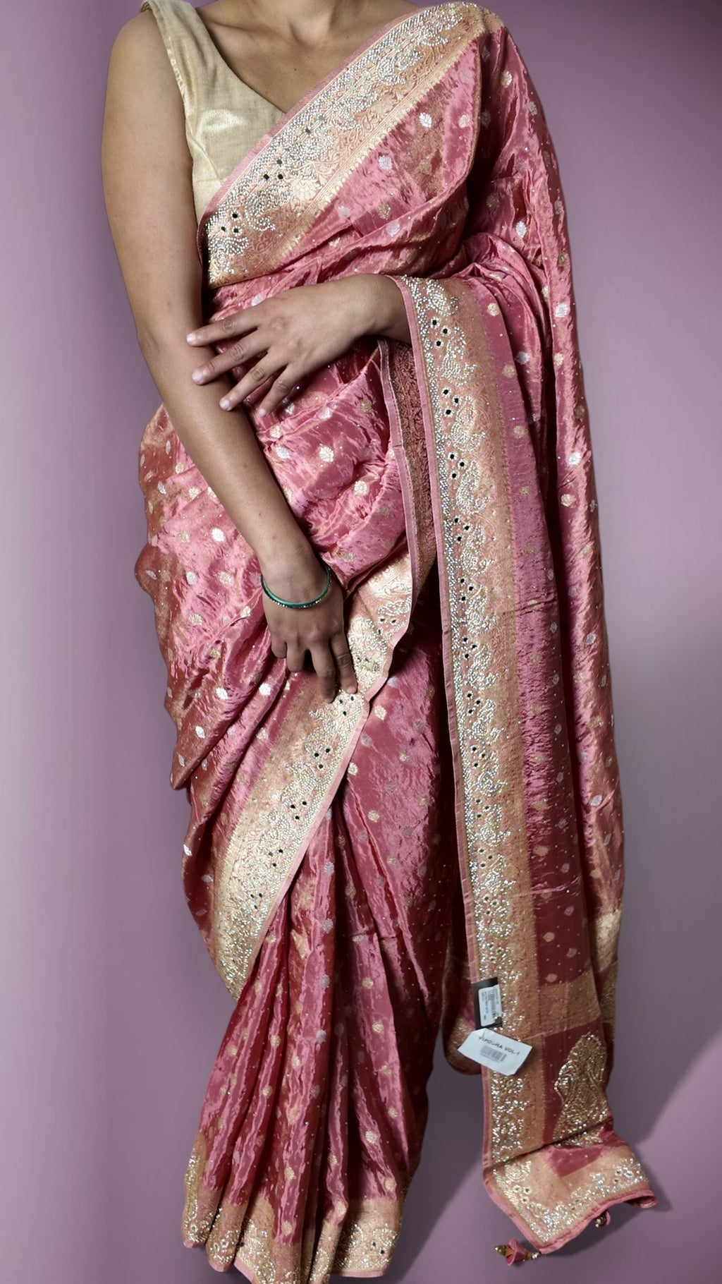 Rose Regal Opulent Heritage Saree