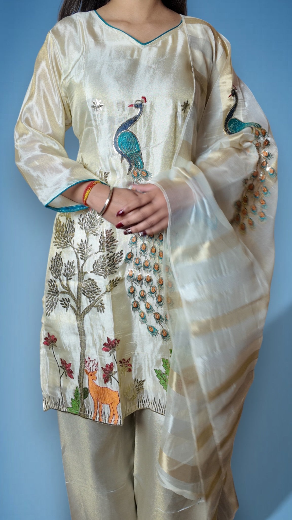 Champagne Regal Exquisite Heritage Suit