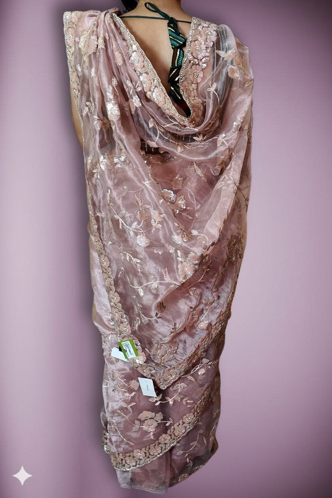 Blush Ethereal Radiant Charm Saree