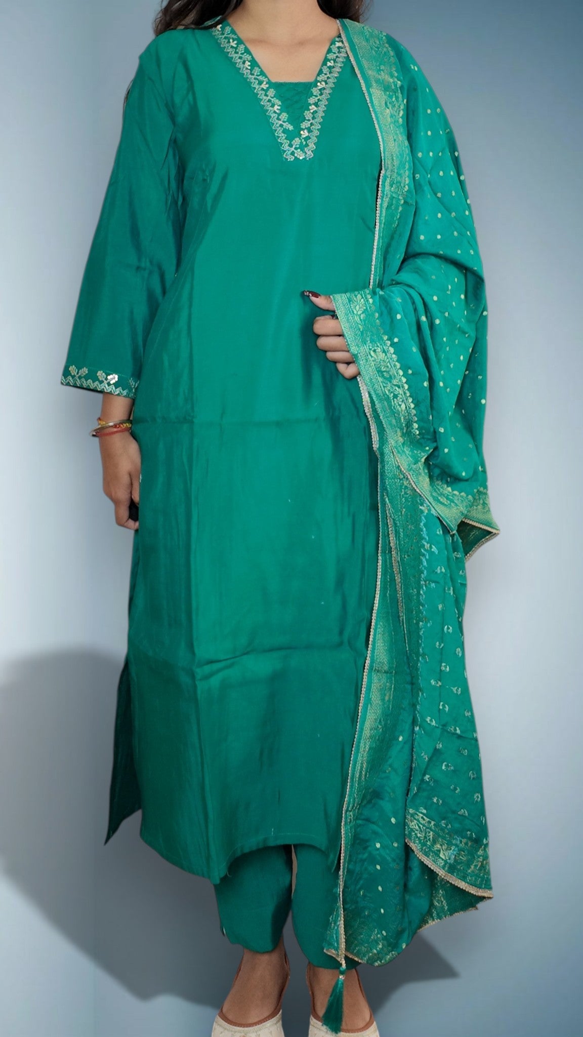 Jade Regal Timeless Elegance Suit