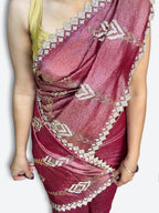 Bordeaux Radiant Opulent Charm Saree