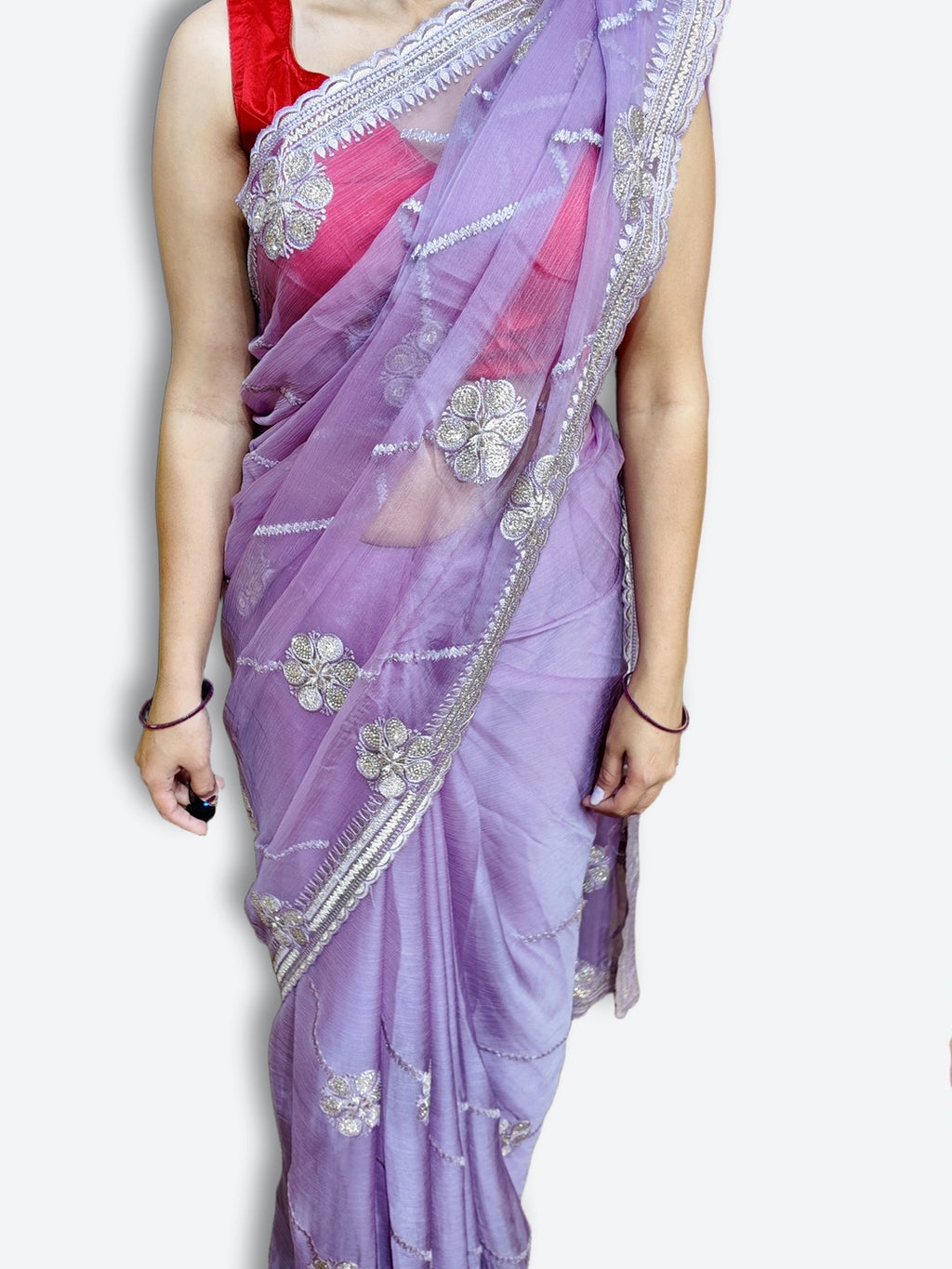Orchid Ethereal Regal Charm Saree