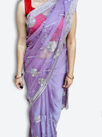 Orchid Ethereal Regal Charm Saree