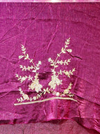 Bordeaux Regal Opulent Couture Saree