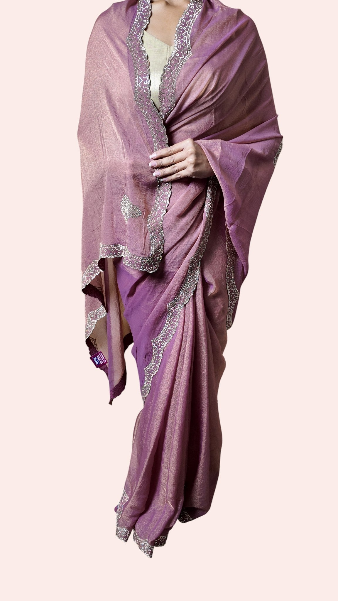 Orchid Regal Opulent Elegance Saree