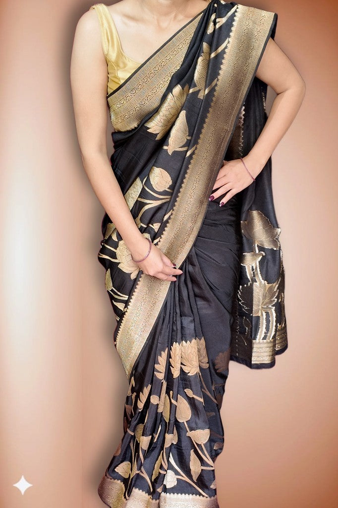 Onyx Regal Opulent Heritage Saree