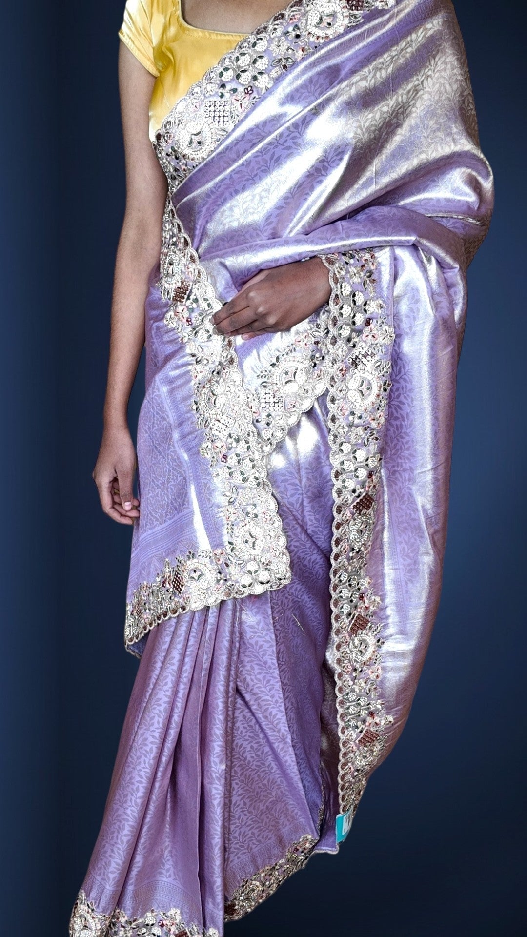 Orchid Regal Opulent Couture Saree