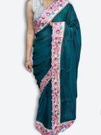 Jade Regal Bloom Elegance Saree