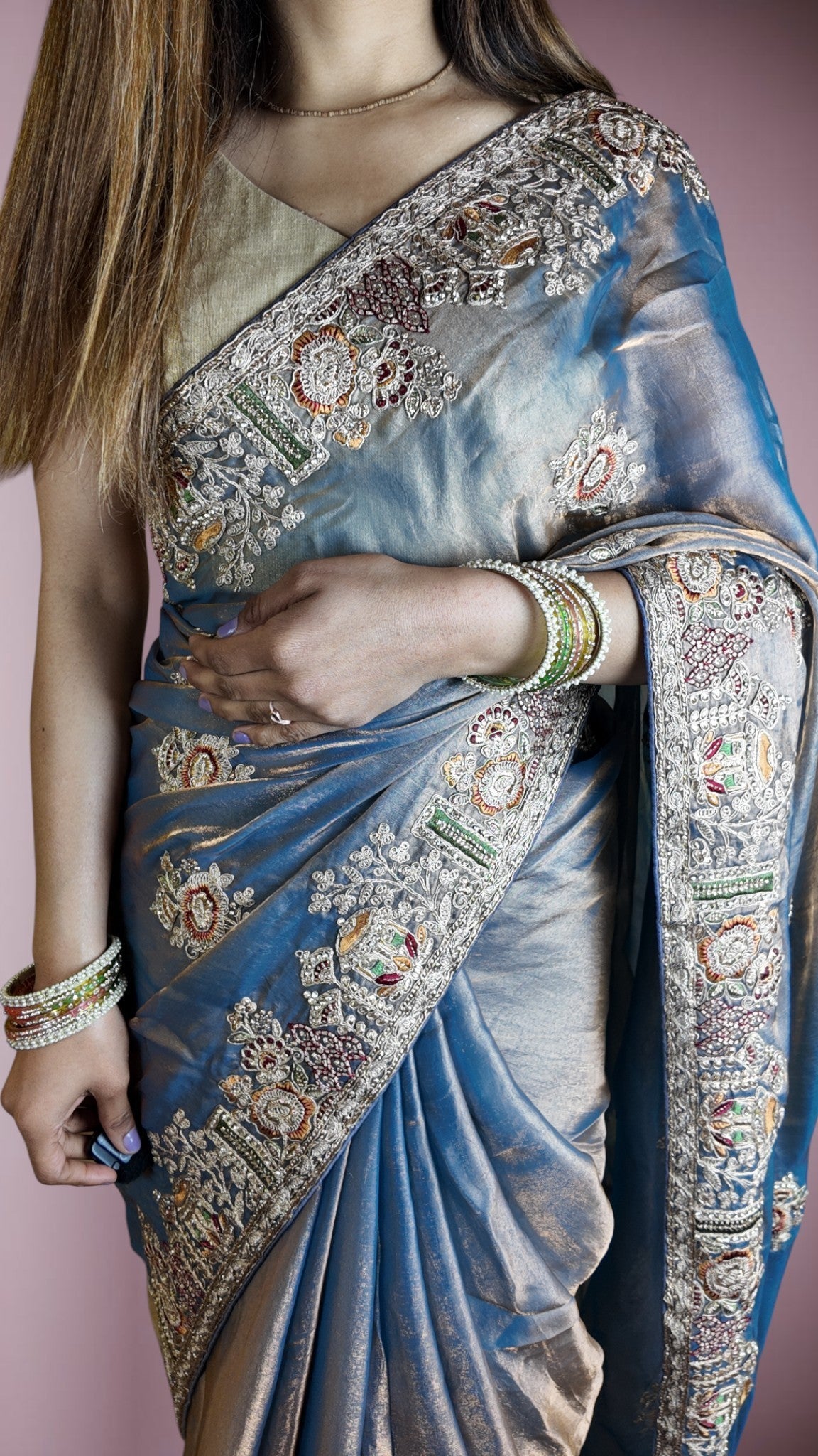 Sapphire Regal Opulent Heritage Saree