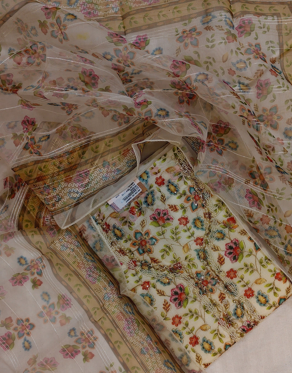 Ivory Ethereal Regal Bloom Suit