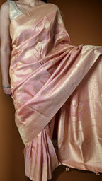 Peach Regal Heritage Luxe Saree