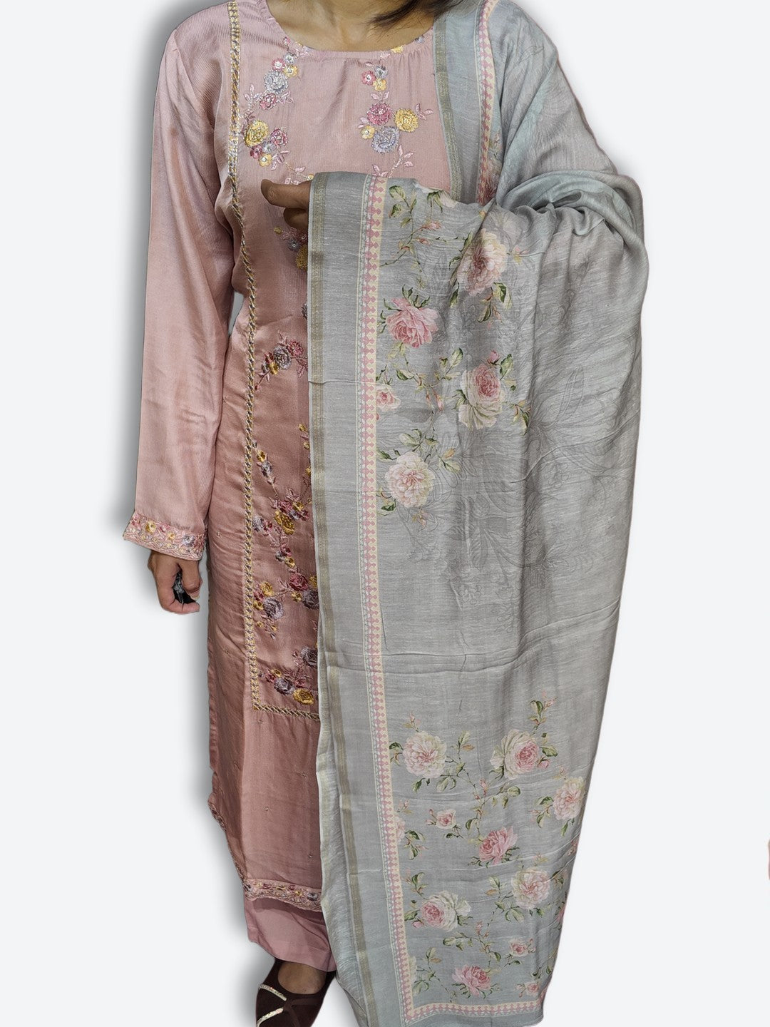 Blush Timeless Elegance Couture Suit