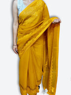 Saffron Regal Timeless Elegance Saree