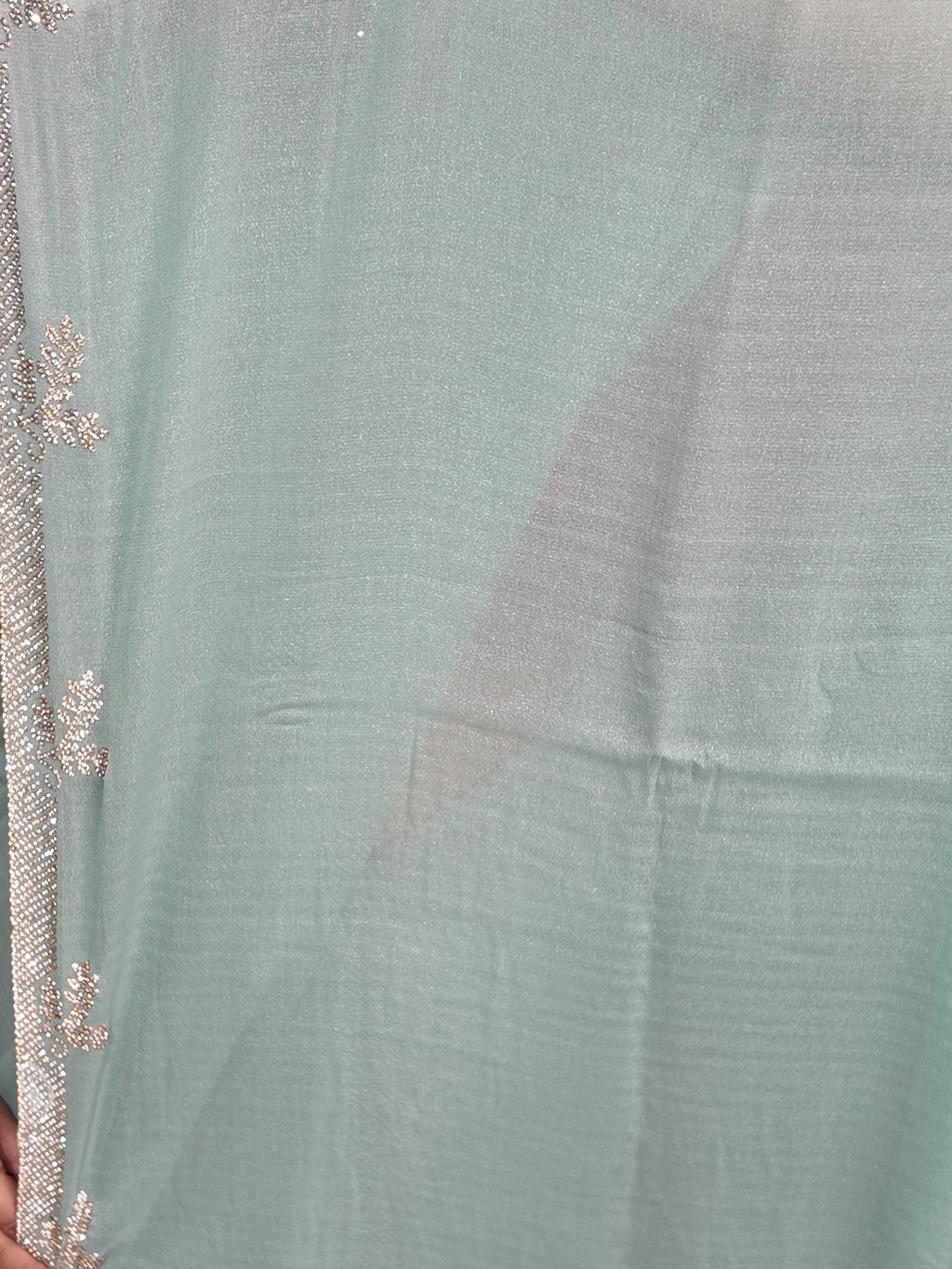 Mint Ethereal Regal Elegance Saree