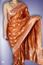 Azure Regal Opulent Heritage Saree