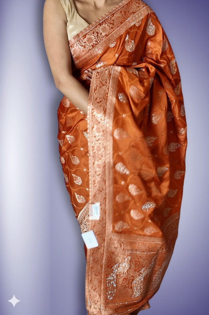 Azure Regal Opulent Heritage Saree