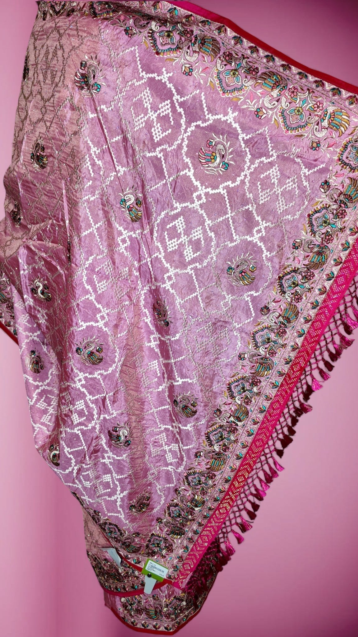 Blush Regal Opulent Couture Saree