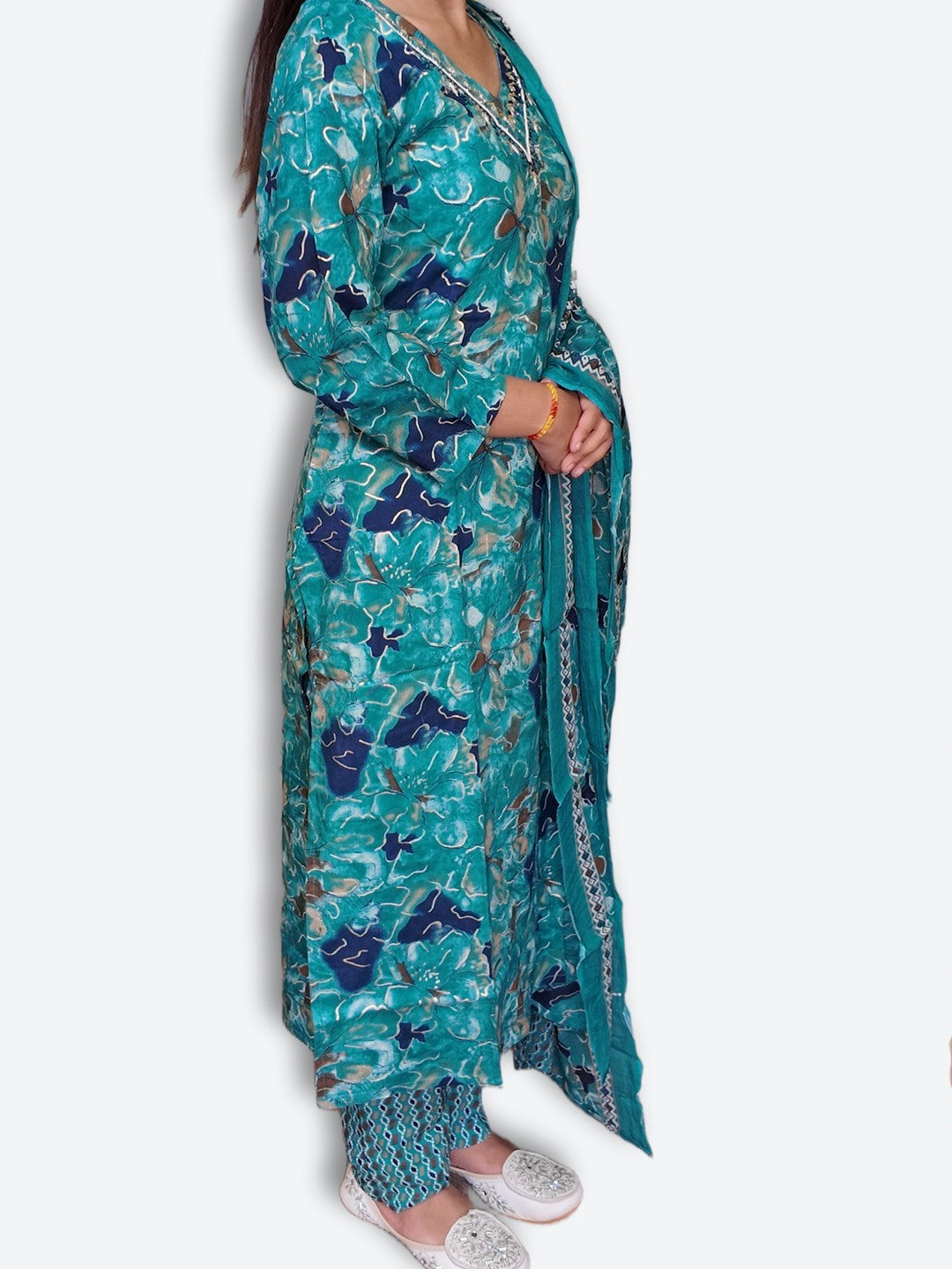 Jade Regal Couture Bloom Suit