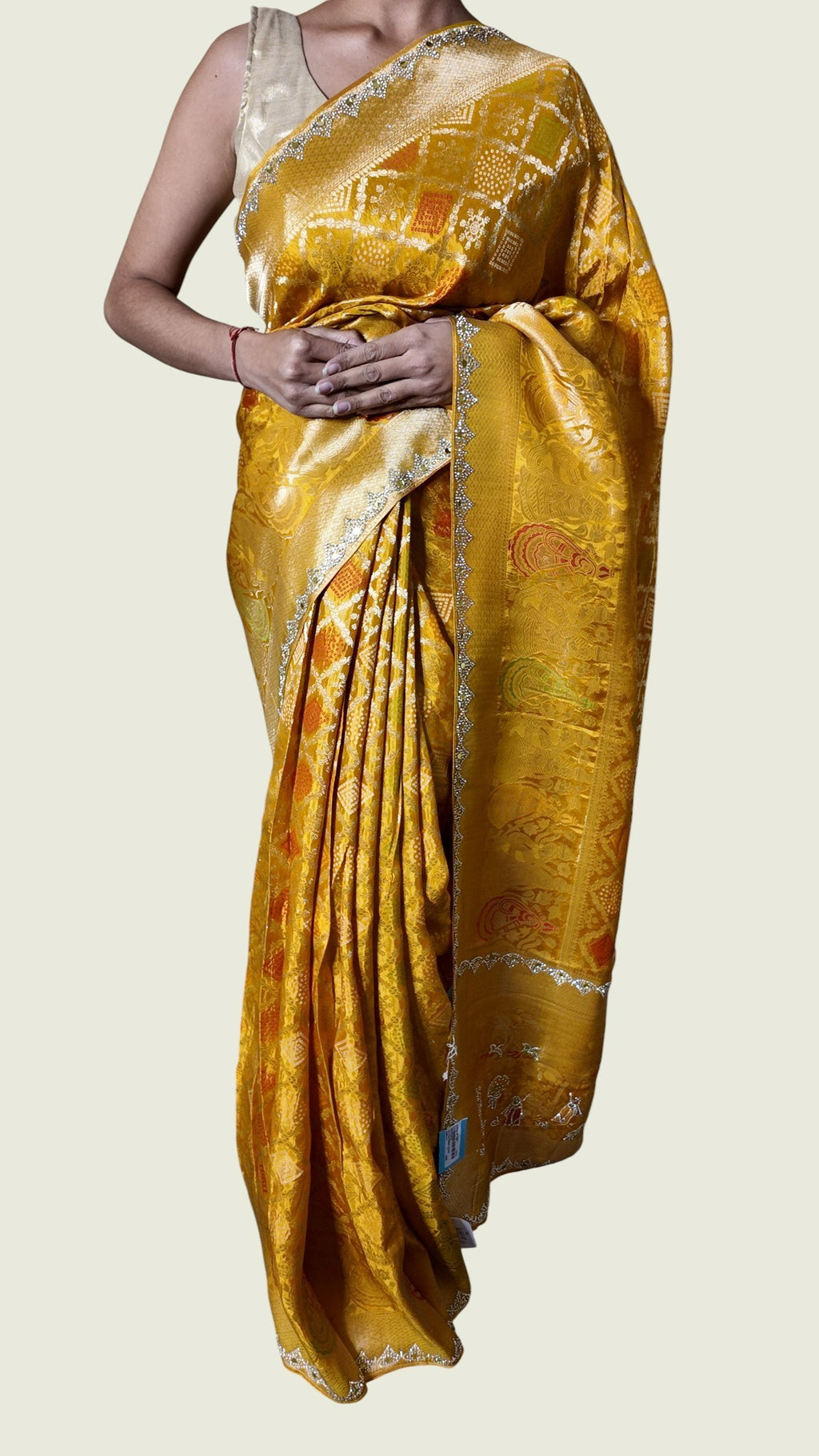 Saffron Regal Exquisite Elegance Saree