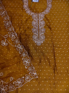 Saffron Regal Elegance Couture Suit