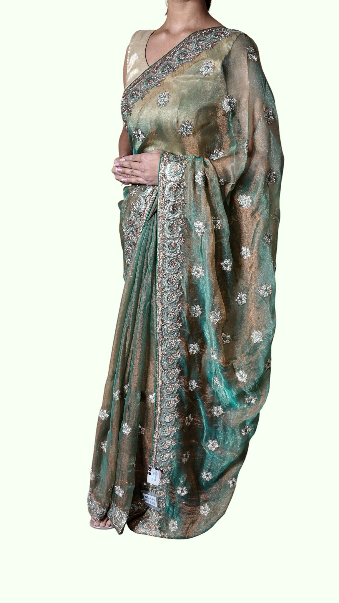 Jade Majestic Heritage Luxe Saree