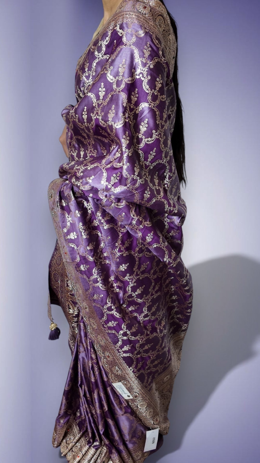 Amethyst Regal Opulent Heritage Saree