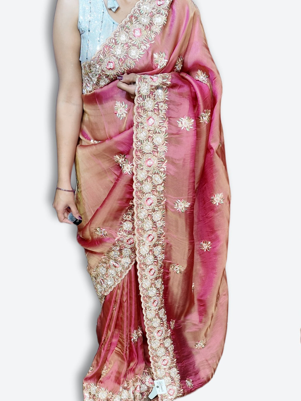 Blush Regal Opulent Couture Saree