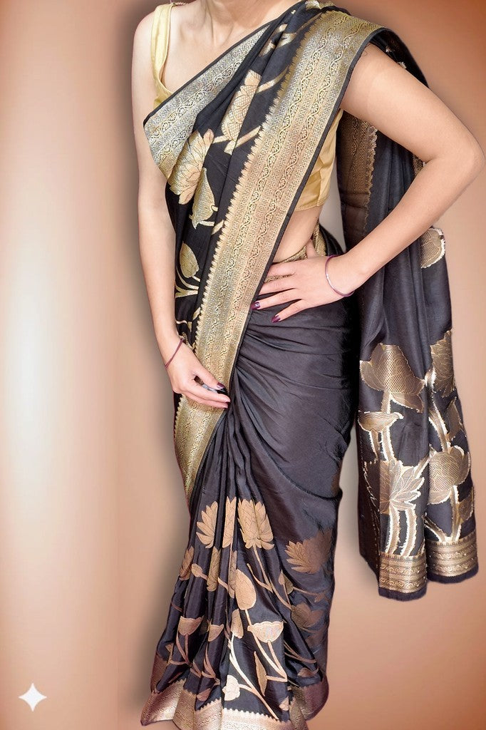 Onyx Regal Opulent Heritage Saree