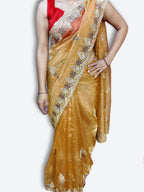 Champagne Regal Exquisite Heritage Saree