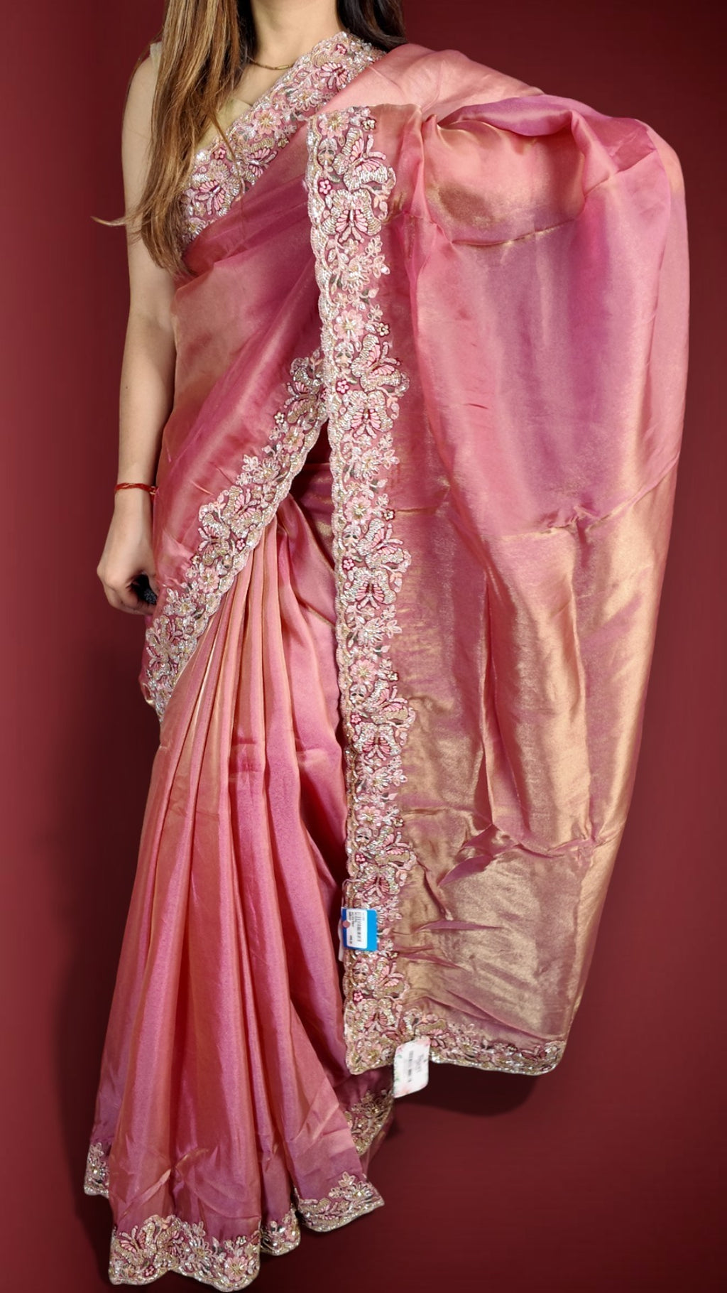 Blush Ethereal Regal Couture Saree