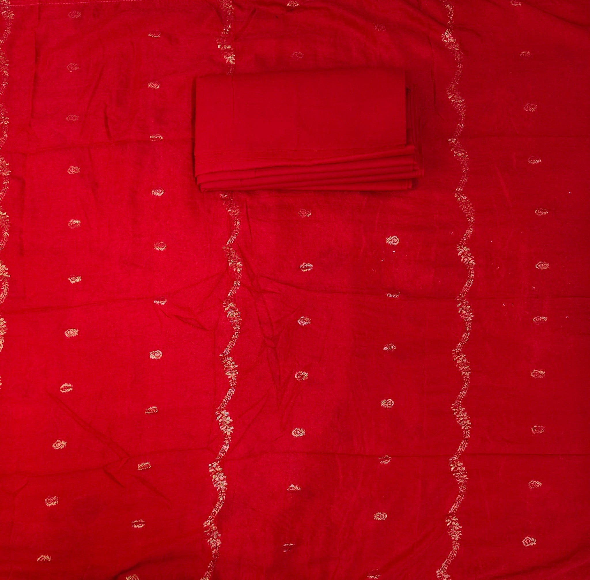 Crimson Regal Exquisite Couture Suit