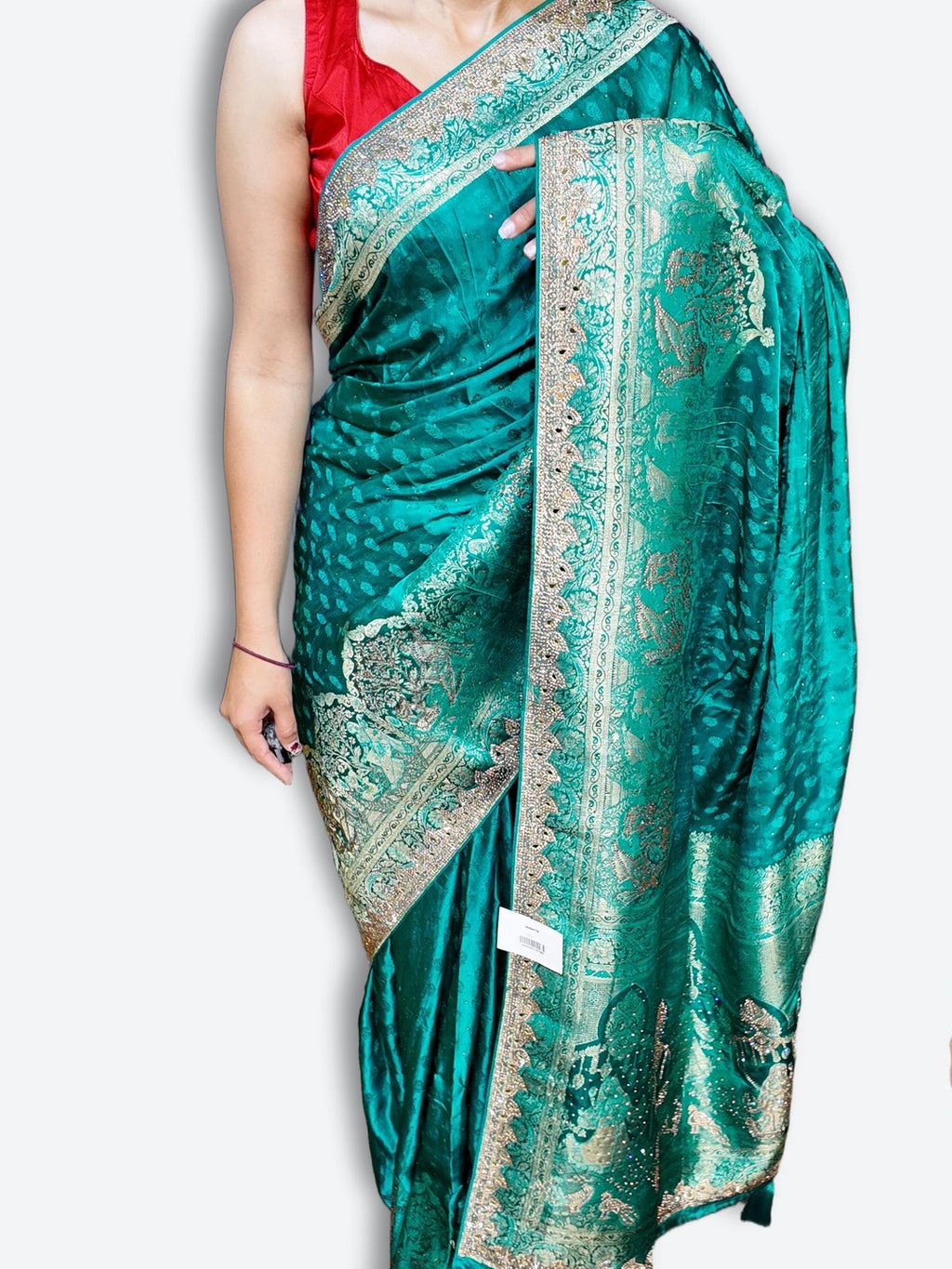 Emerald Regal Opulent Heritage Saree