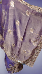 Amethyst Regal Exquisite Couture Saree