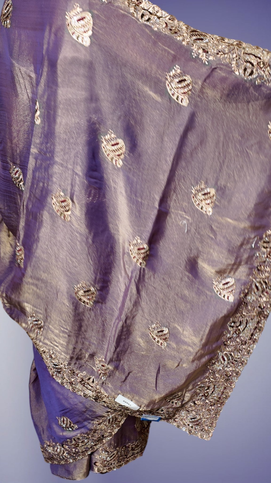 Amethyst Regal Exquisite Couture Saree