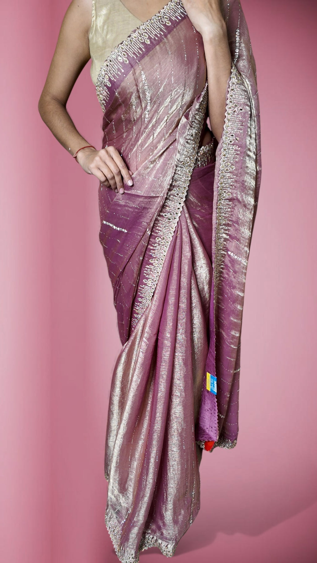 Mauve Radiant Regal Charm Saree