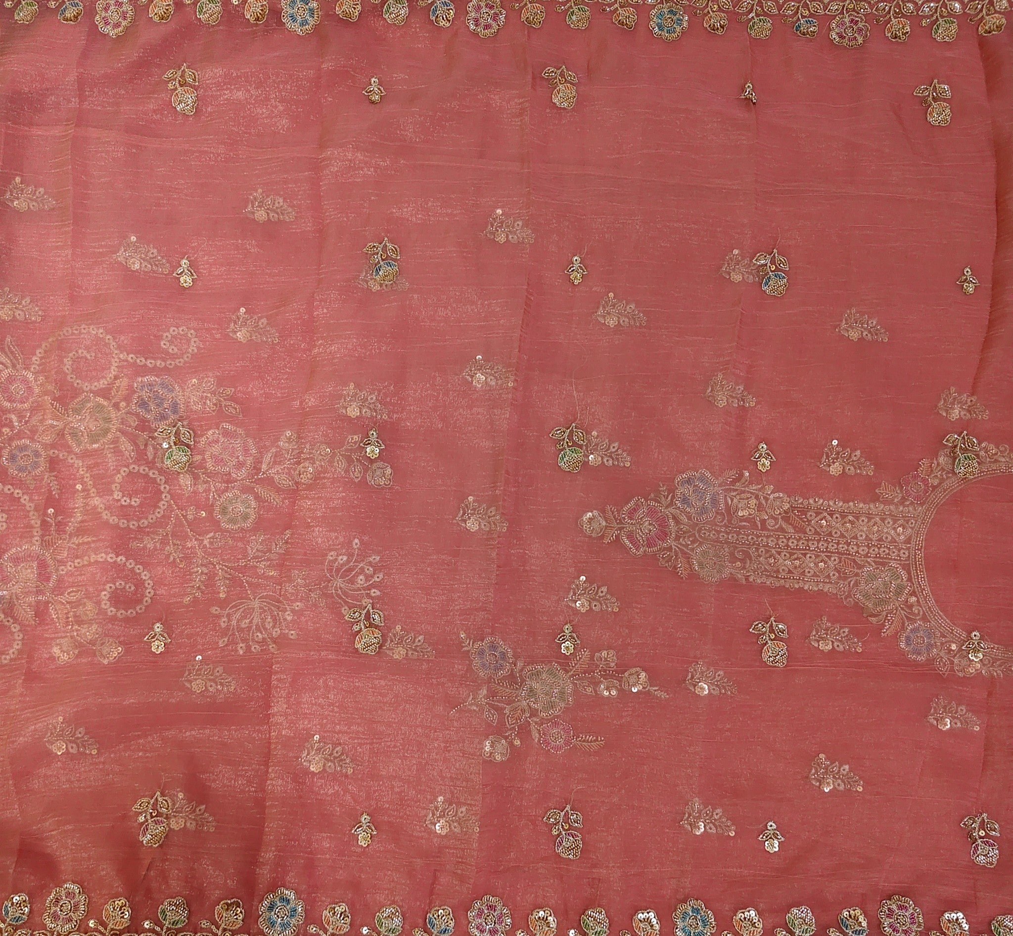 Coral Regal Opulent Elegance Suit