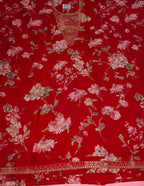 Crimson Regal Exquisite Couture Suit