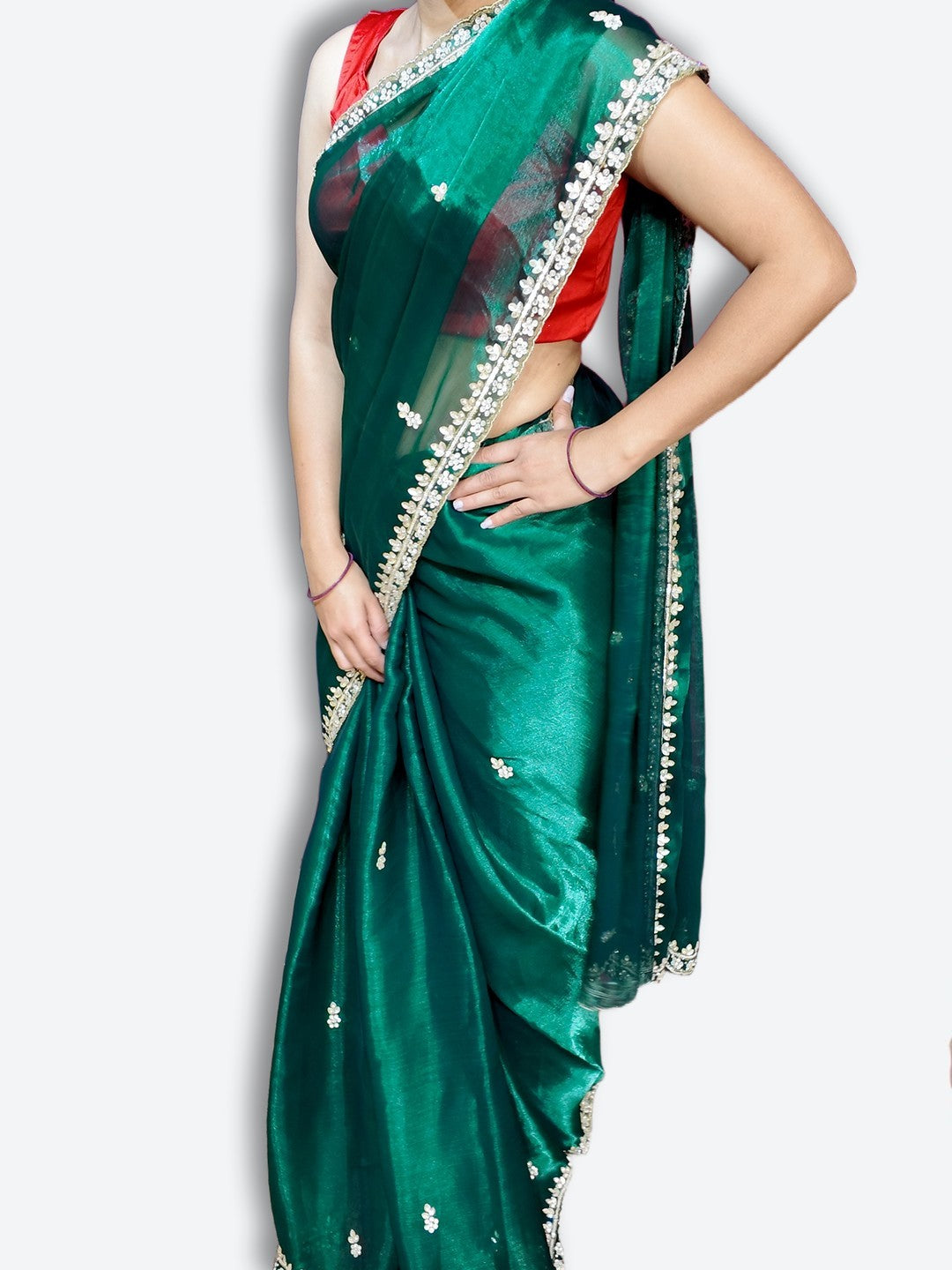 Emerald Regal Timeless Elegance Saree