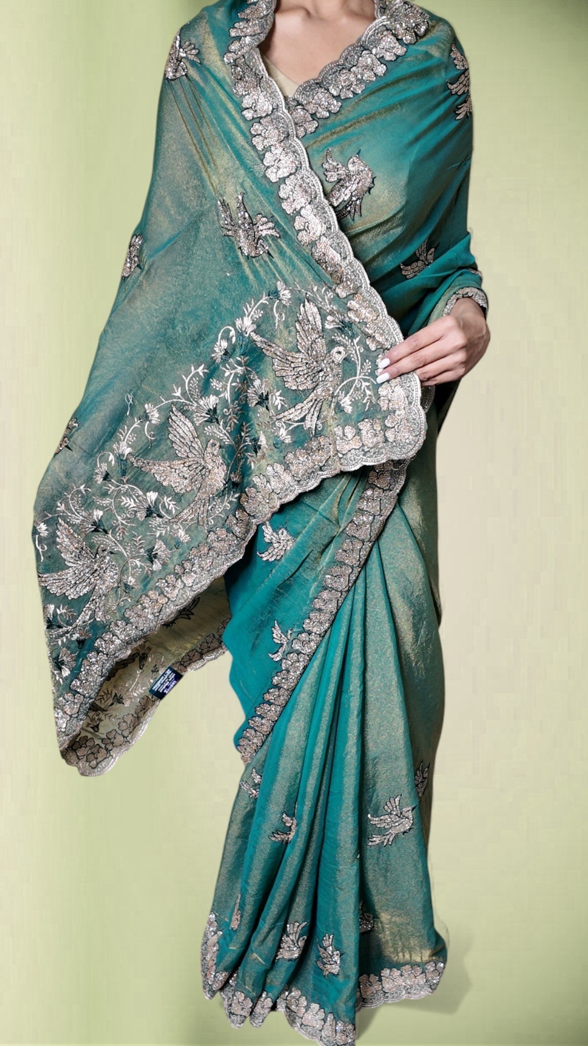 Jade Regal Opulent Heritage Saree