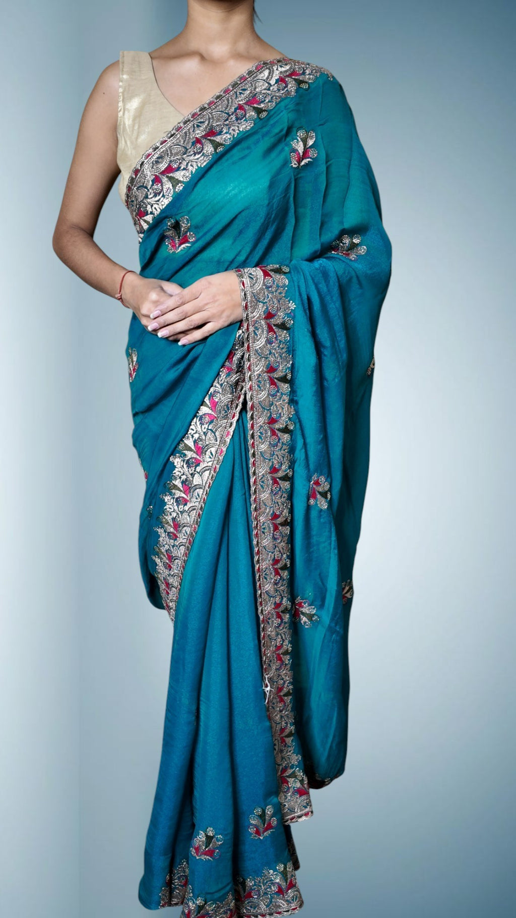 Jade Regal Exquisite Heritage Saree