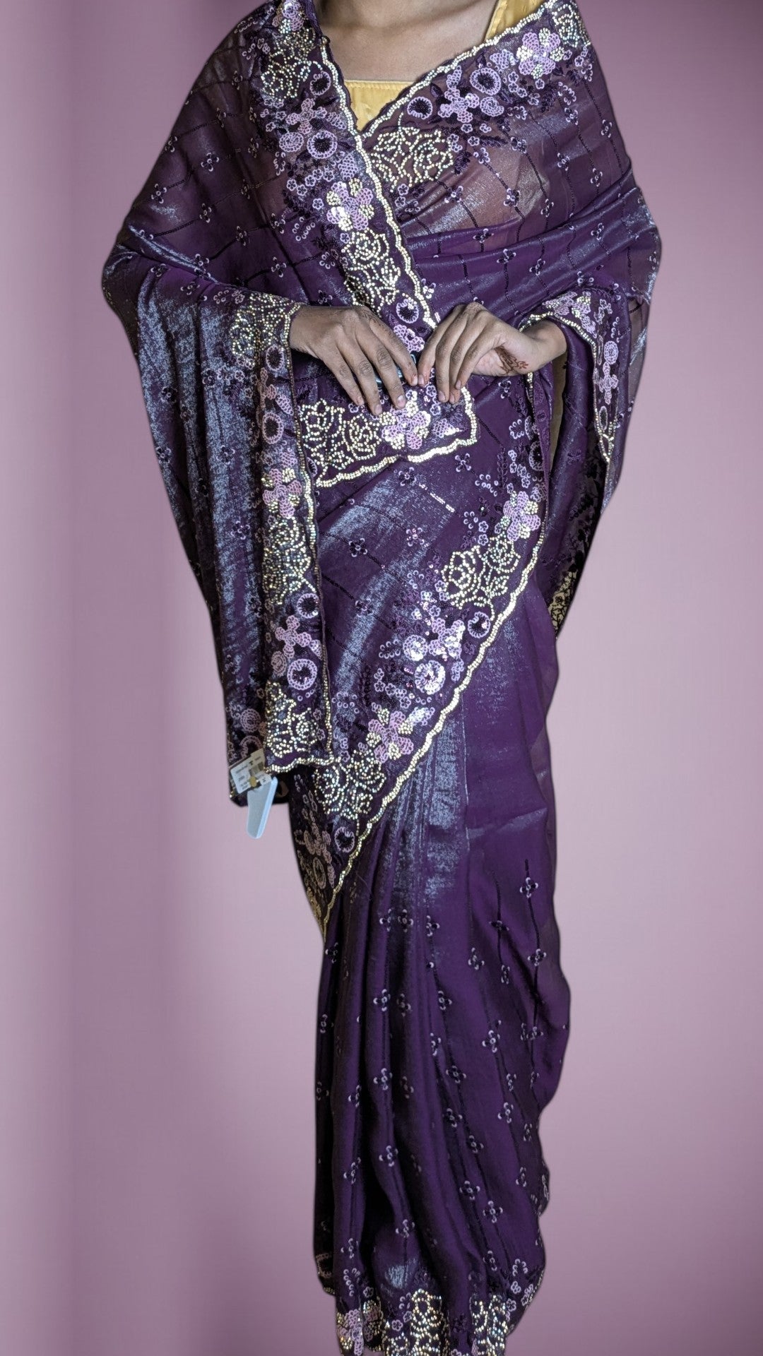 Amethyst Regal Opulent Heritage Saree