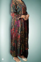 Onyx Regal Couture Bloom Anarkali
