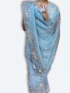 Blush Radiant Couture Elegance Saree