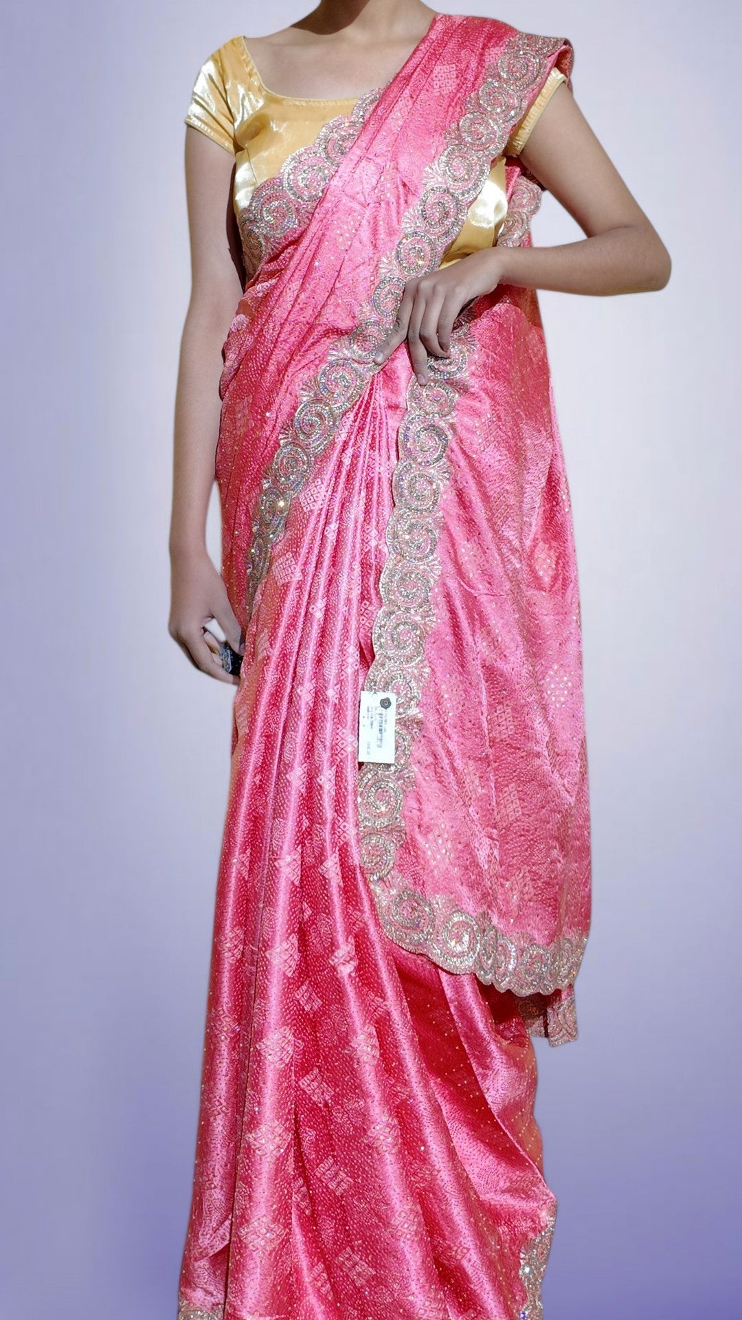 Blush Regal Opulent Heritage Saree