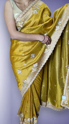 Saffron Regal Opulent Heritage Saree